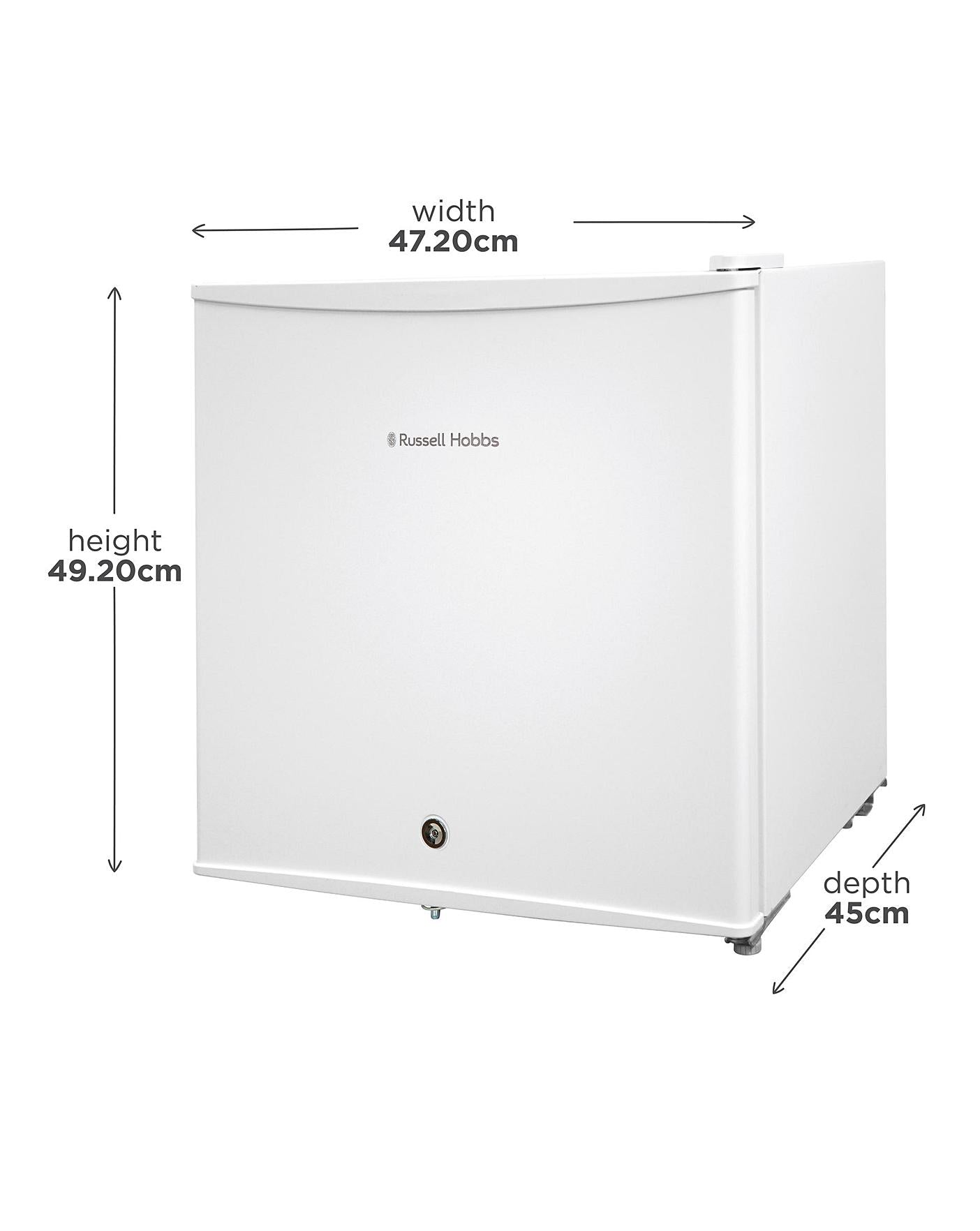 Russell Hobbs RHTTLF1-LCK Table Top Fridge Lockable White