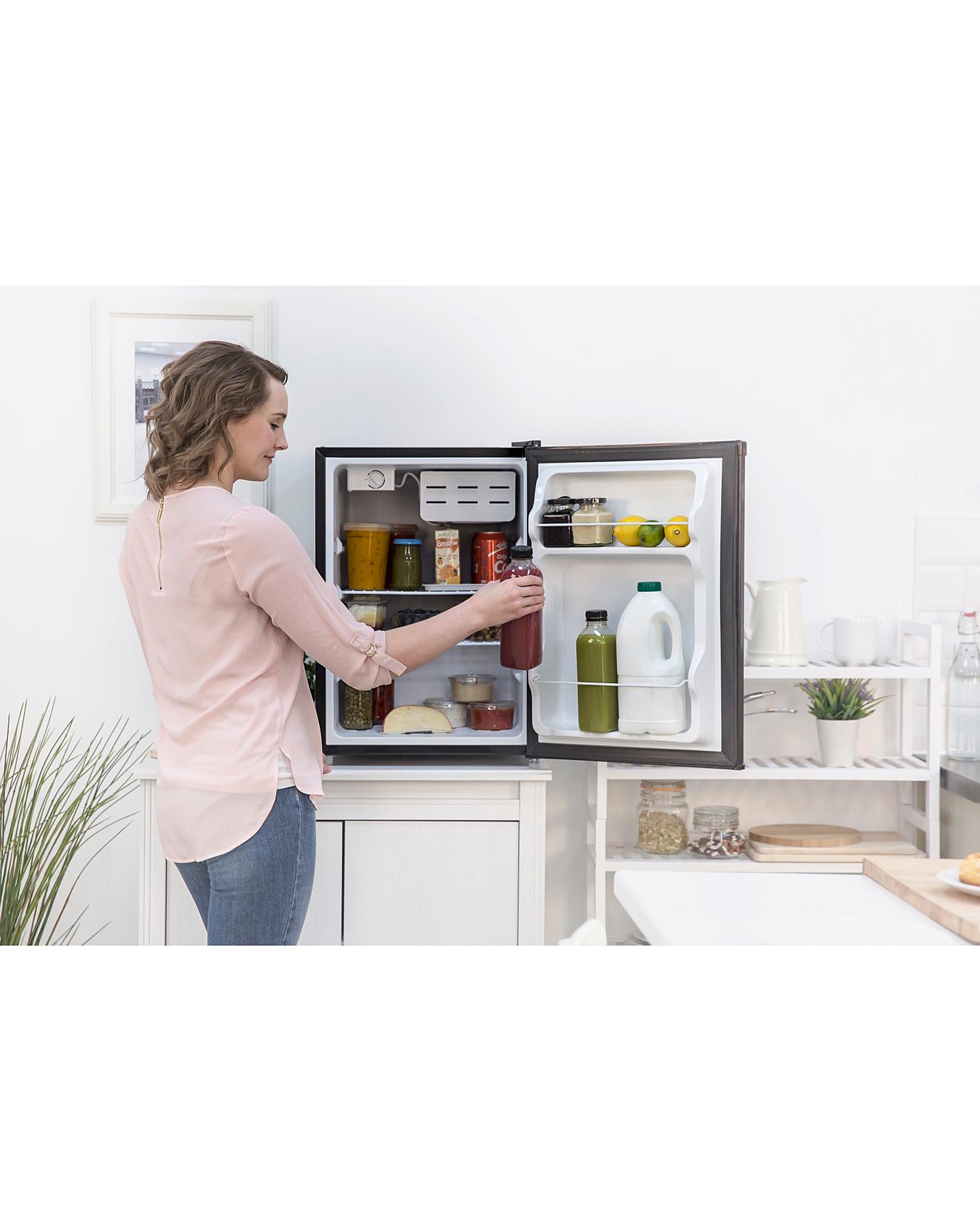 Russell Hobbs RHTTF67B Table Top Mini Fridge - Black
