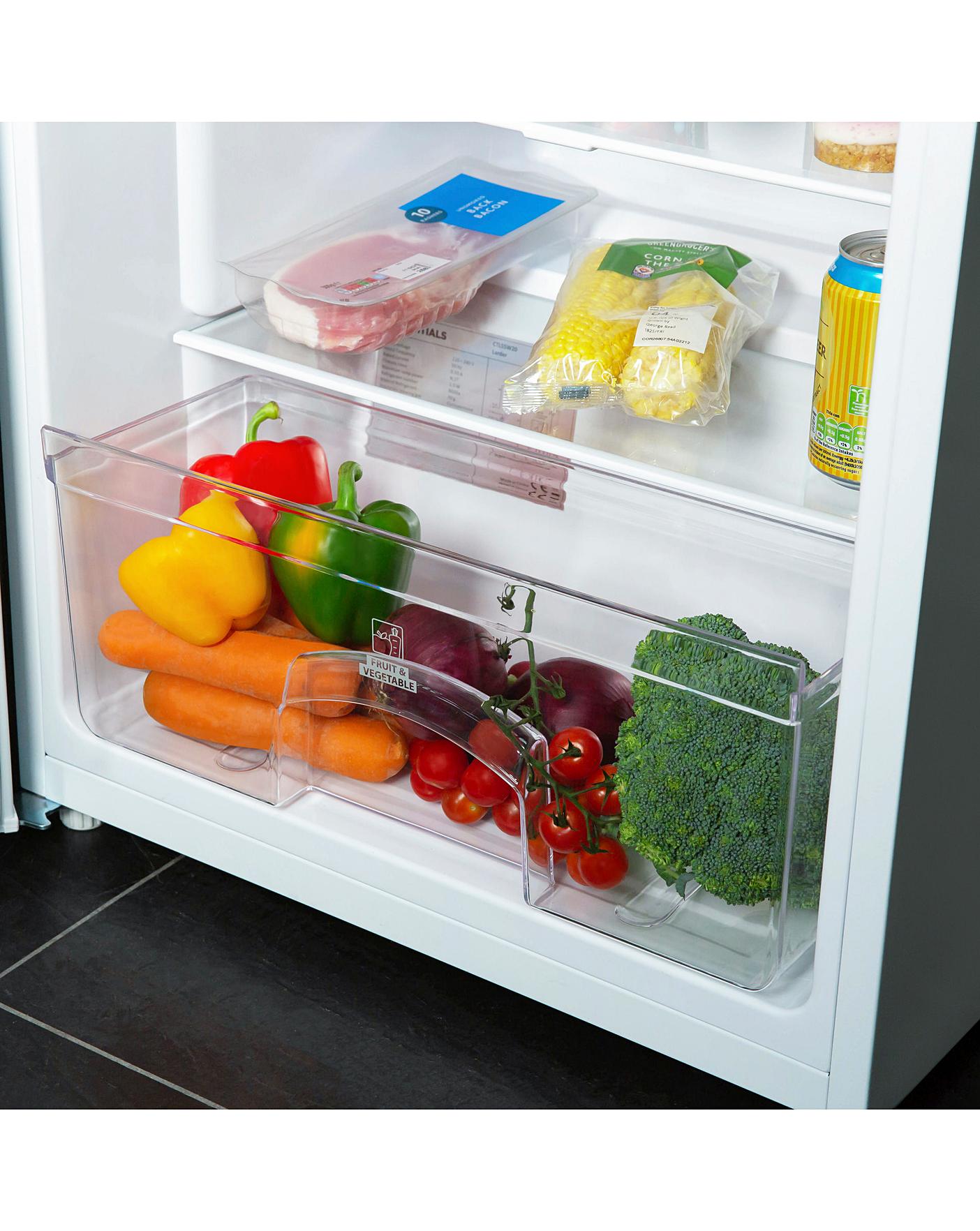 Russell Hobbs RH55LF143 Upright Freestanding Larder Fridge - White