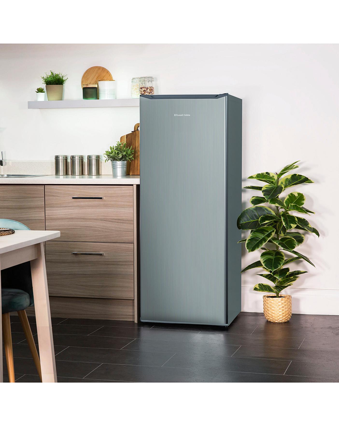 Russell Hobbs RH55LF143SS Upright Freestanding Larder Fridge - Stainless Steel