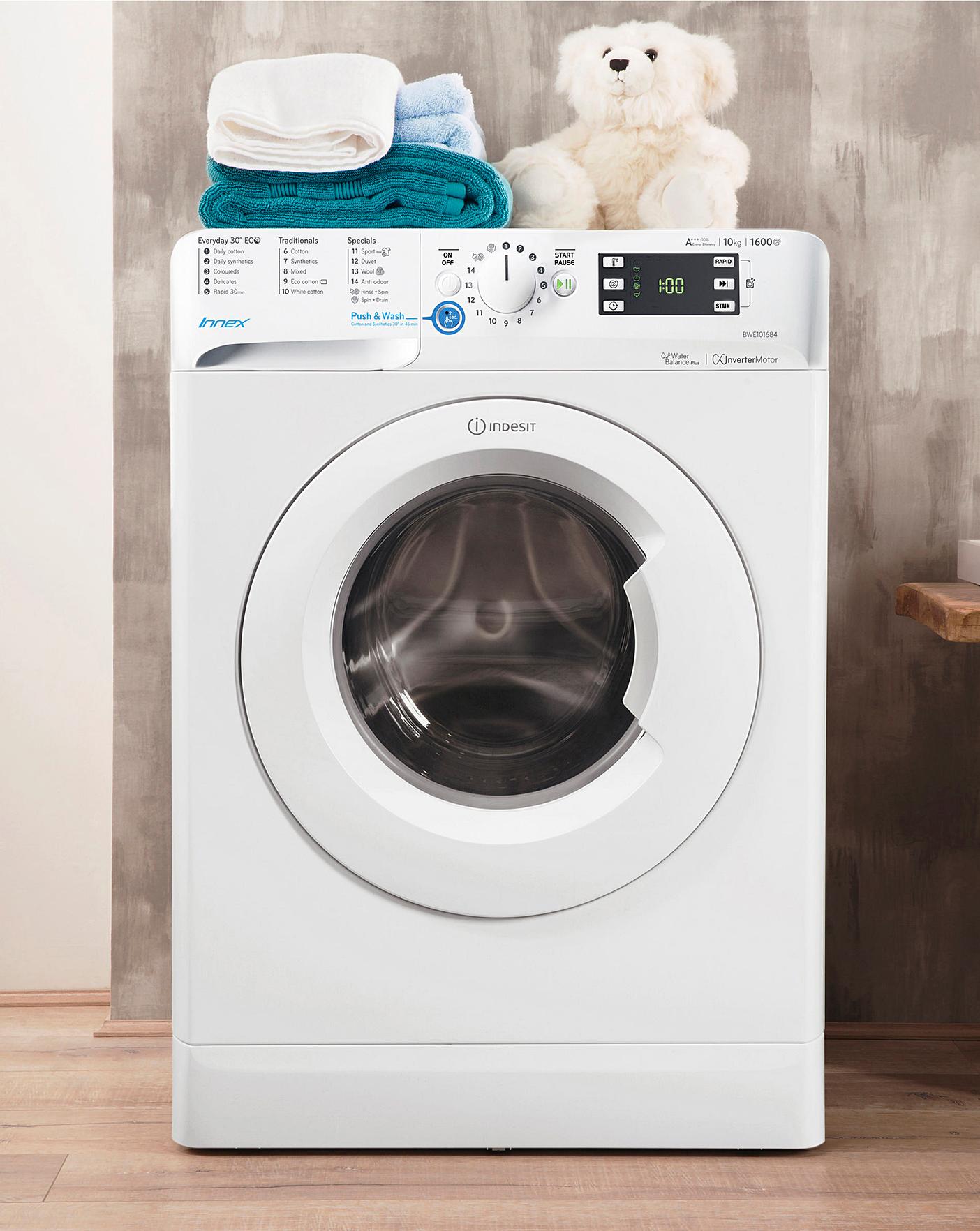  Indesit Innex BWE101684XW 10kg 1600spin Washing Machine White + Installation