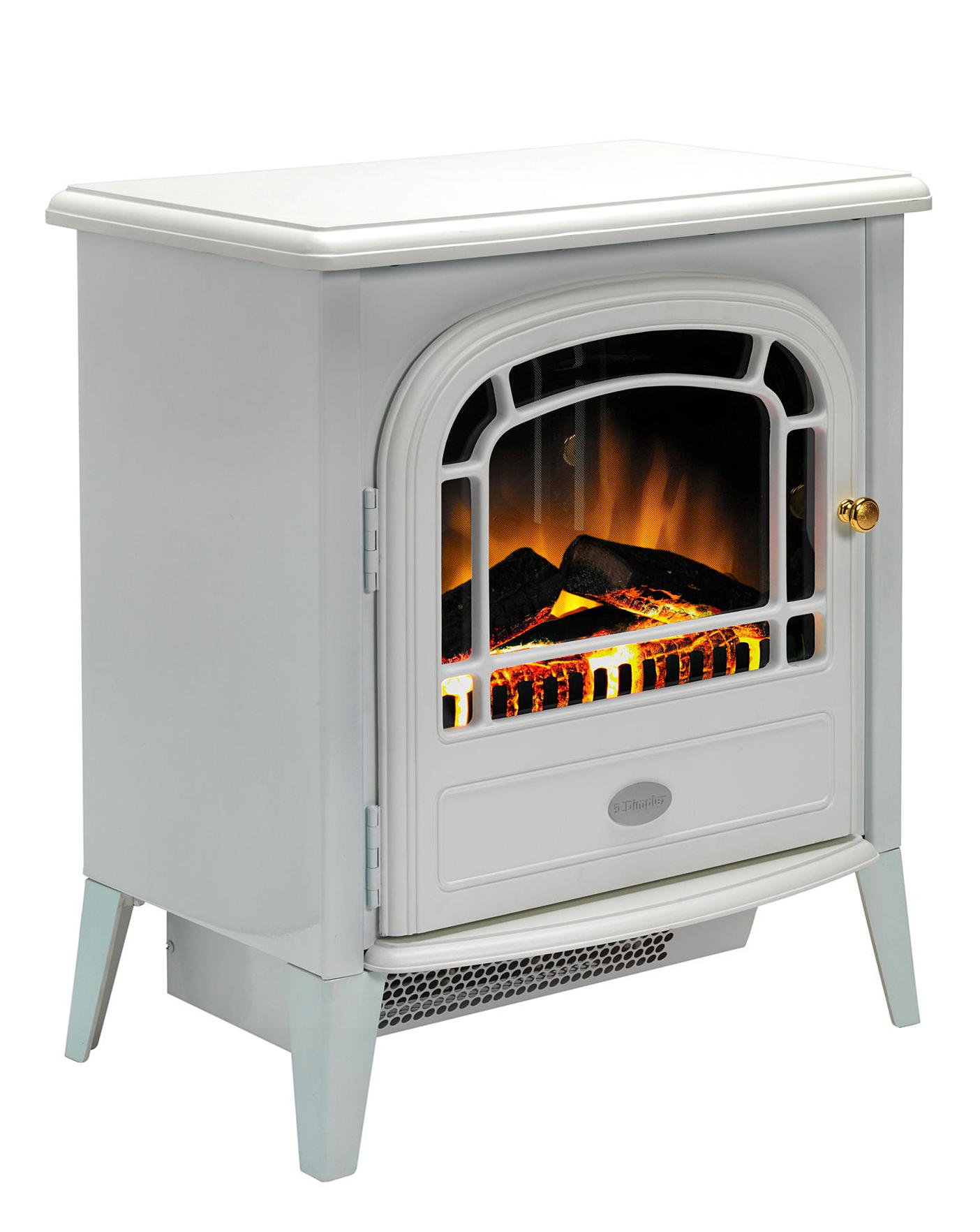  Dimplex Courchevel Optiflame White Stove Fire