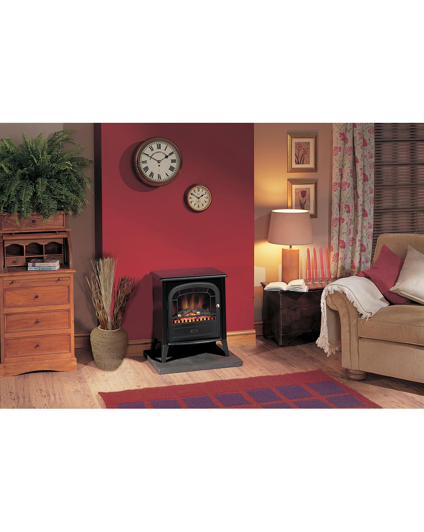  Dimplex Club Optiflame Black Stove