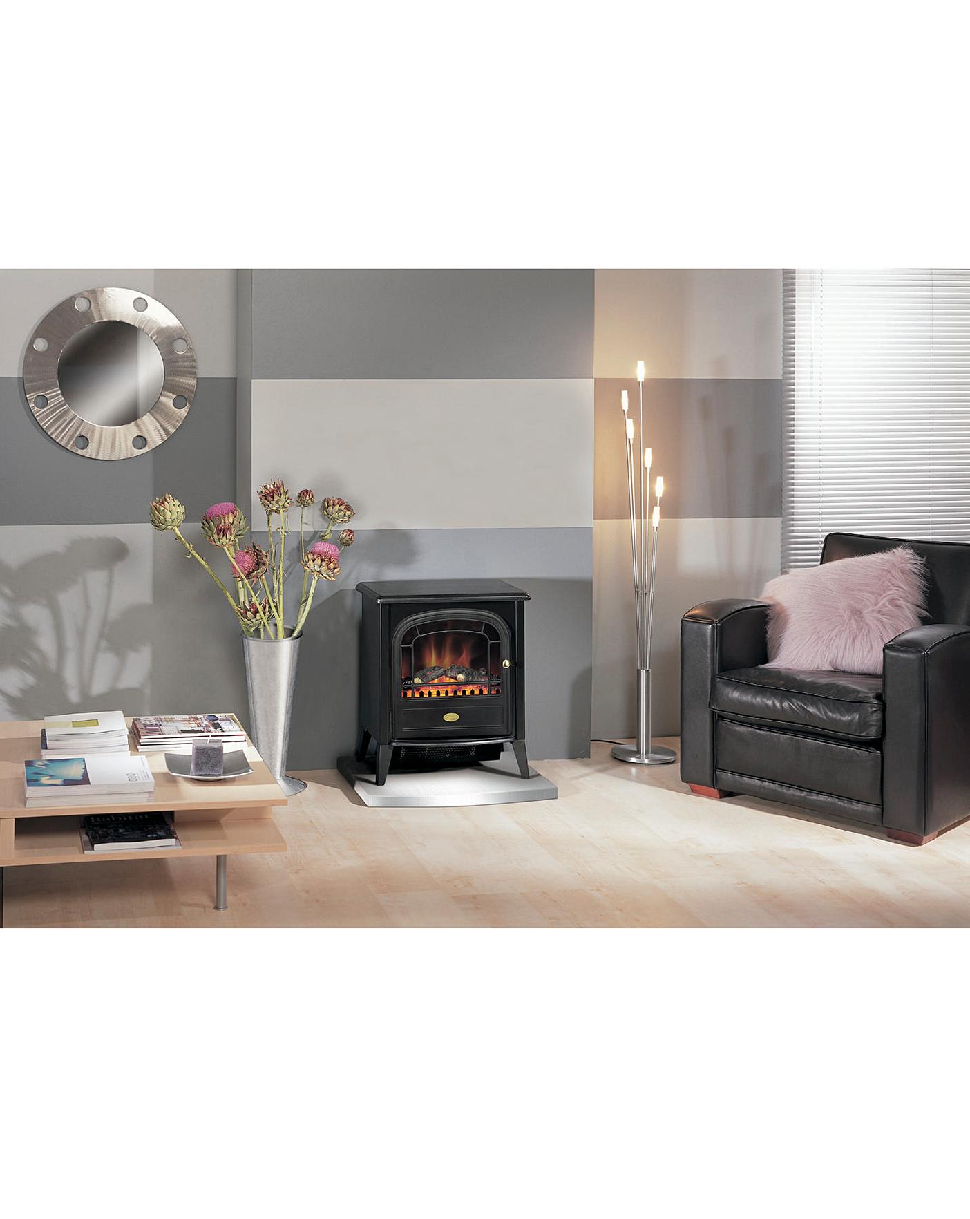  Dimplex Club Optiflame Black Stove