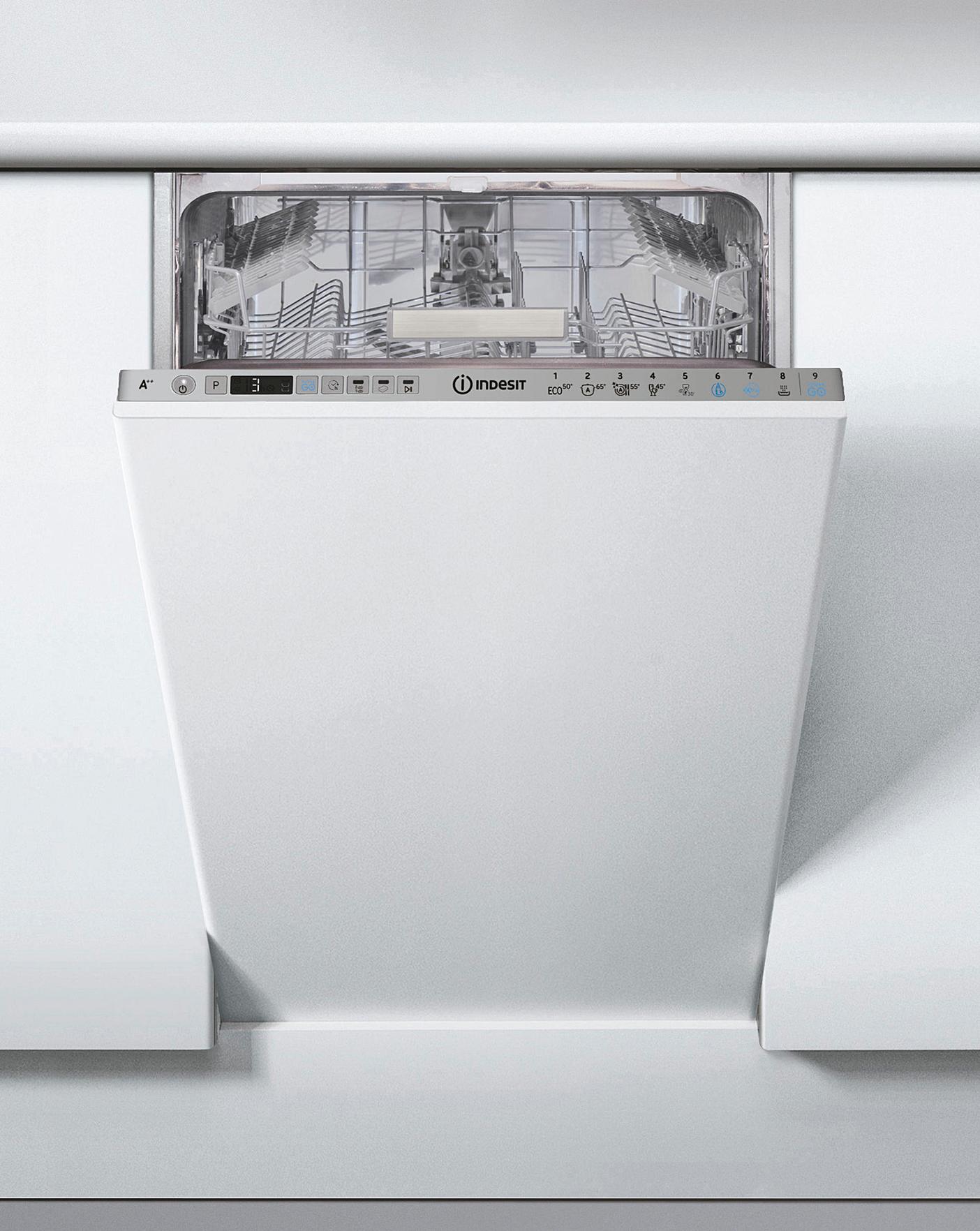  Indesit DSIO 3T224 E Z UK Integrated 10-place Slimline Dishwasher