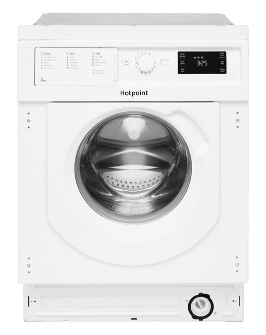  Hotpoint BIWMHG71484 Integrated 7kg 1400rpm Washing Machine + INSTALLATION