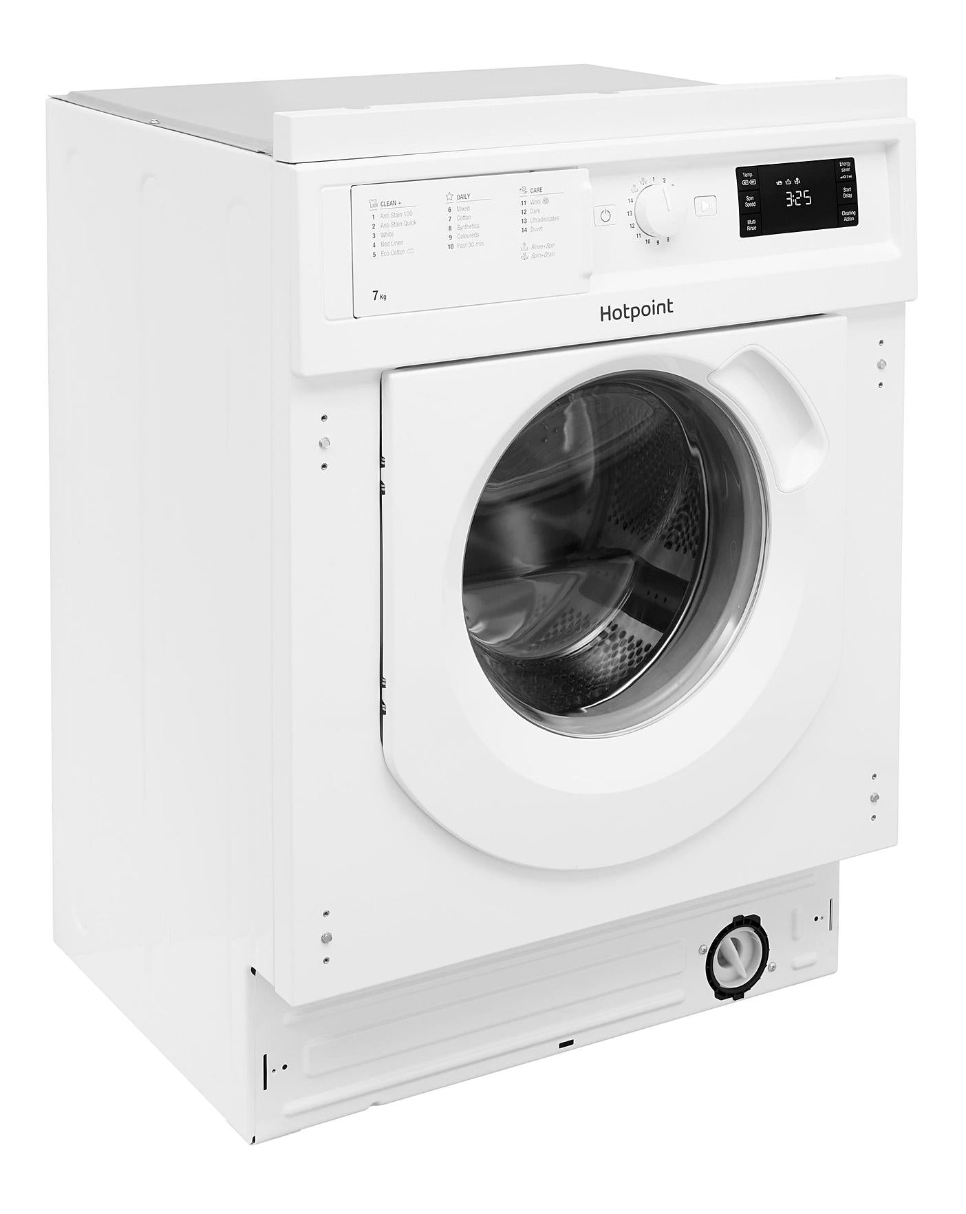  Hotpoint BIWMHG71484 Integrated 7kg 1400rpm Washing Machine + INSTALLATION