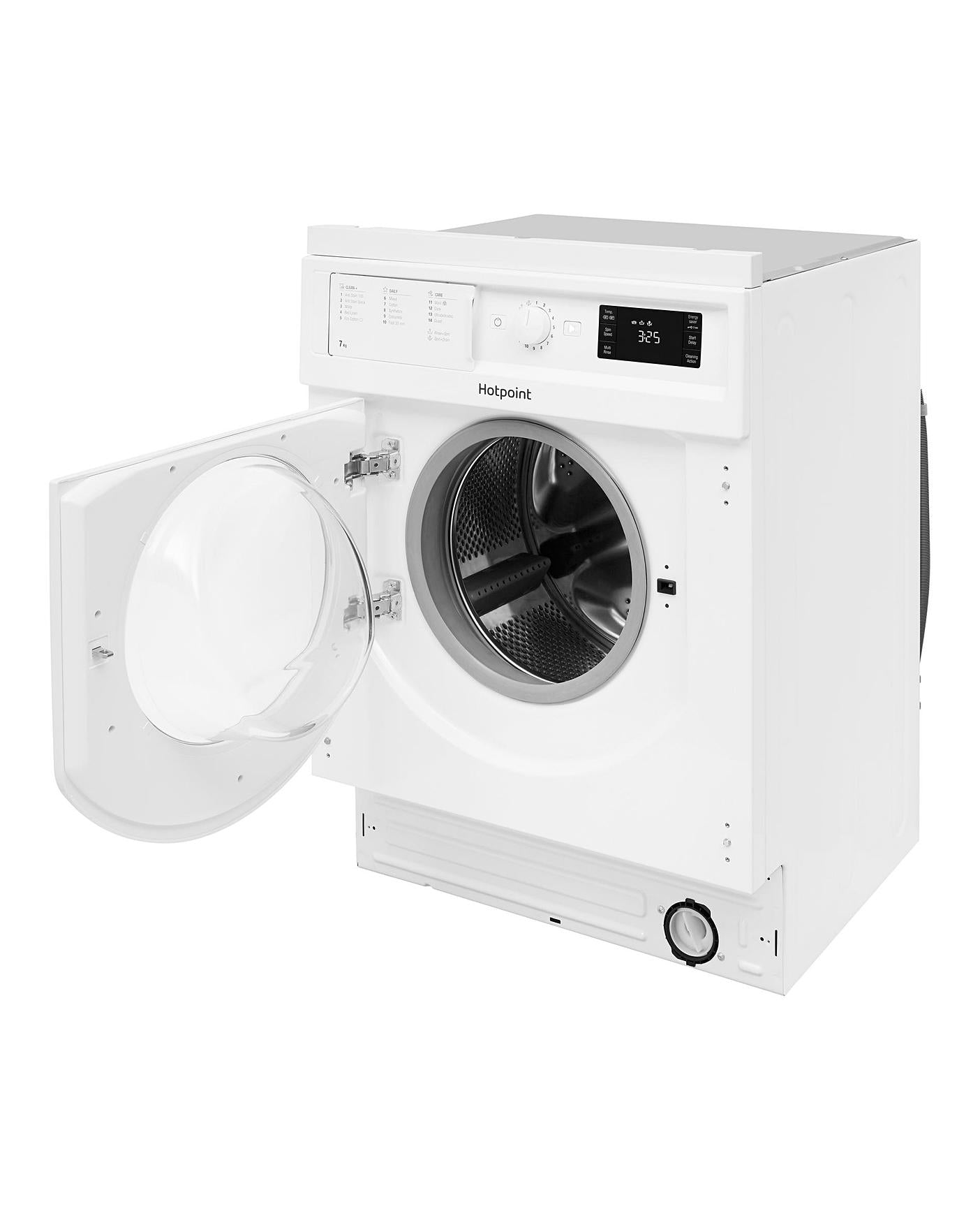  Hotpoint BIWMHG71484 Integrated 7kg 1400rpm Washing Machine + INSTALLATION