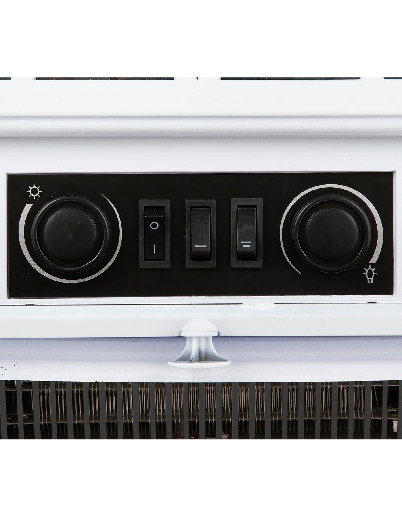  Warmlite 2kW White Electric Fire Stove