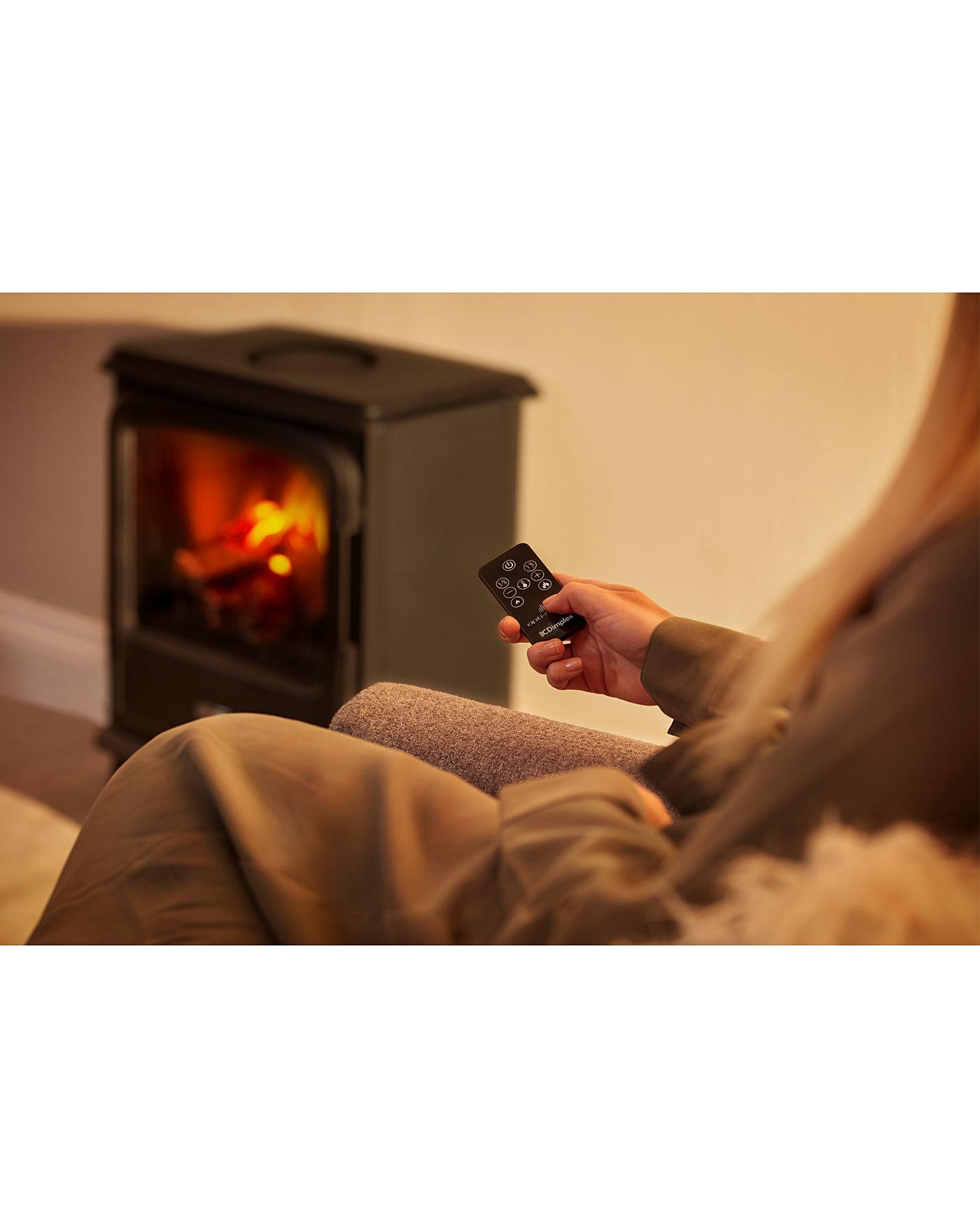  Dimplex BYP20 Bayport 2kW Black Optimyst Electric Fire Stove