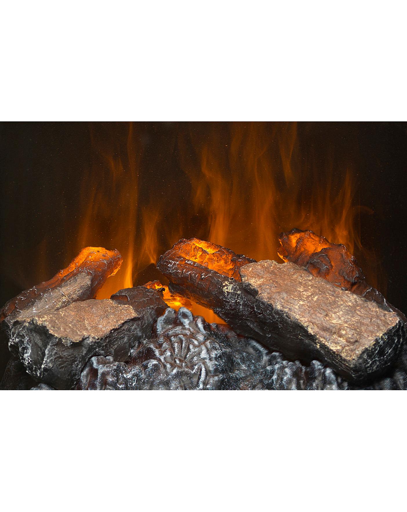  Dimplex BYP20 Bayport 2kW Black Optimyst Electric Fire Stove