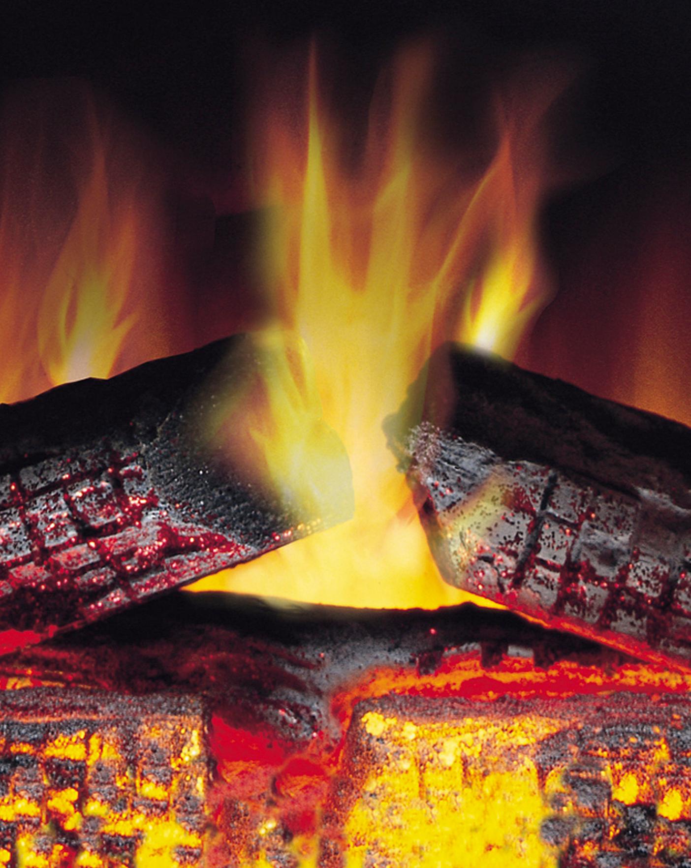  Dimplex 2kW Brayford Burgundy Electric Fire Stove