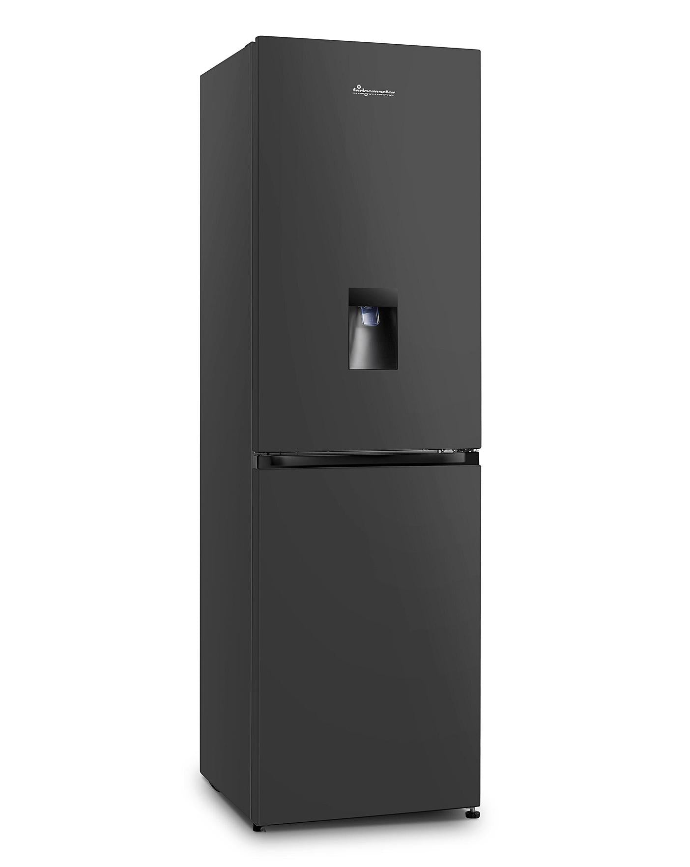  Fridgemaster MC55251MDB Fridge Freezer - Black