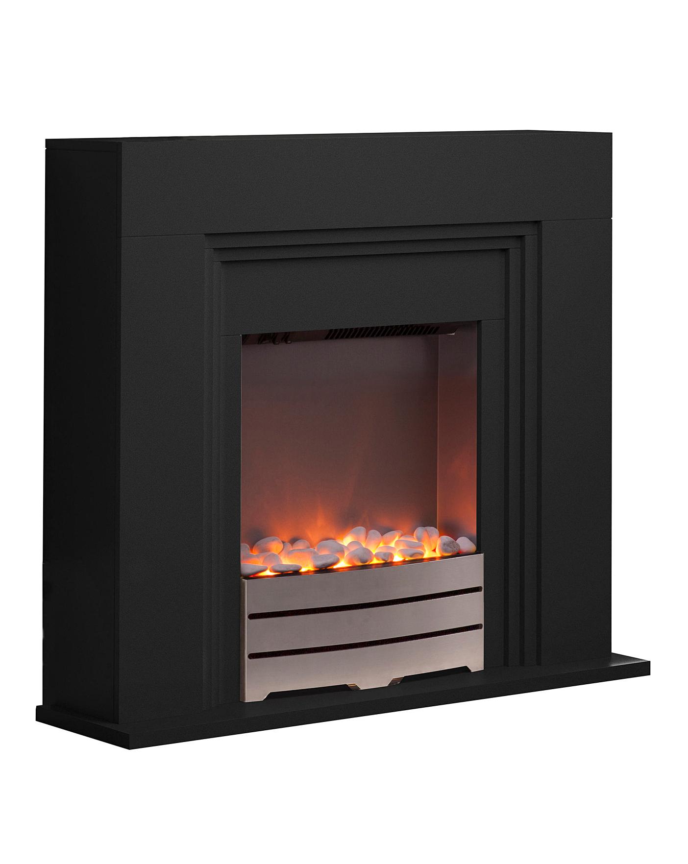  Warmlite Cantebury Black Fire Suite