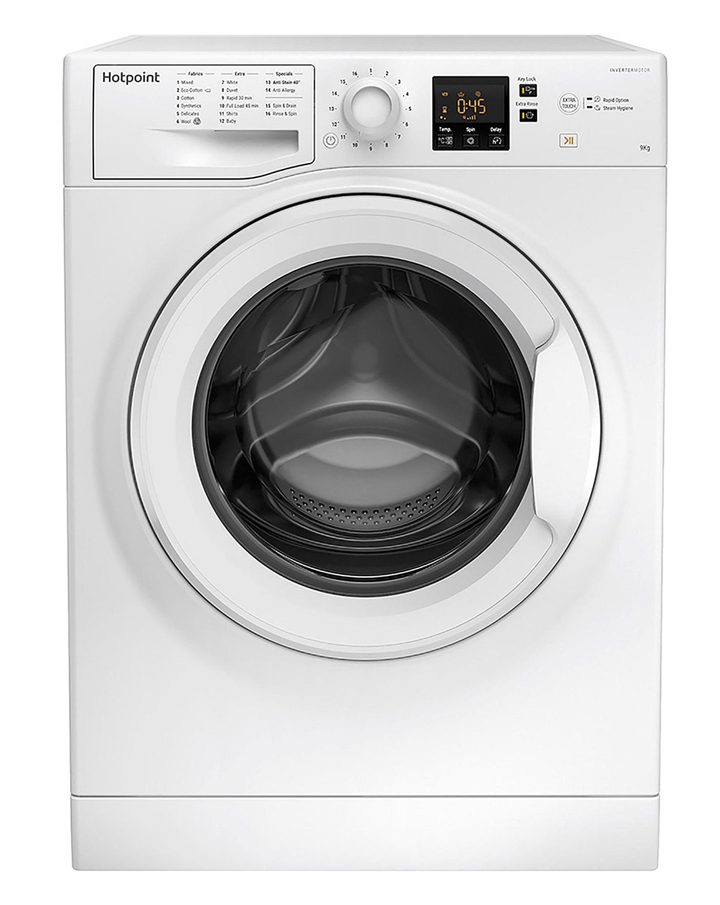  HOTPOINT NSWM943CWUKN 9KG 1400 Spin Washing Machine WHITE + INSTALL