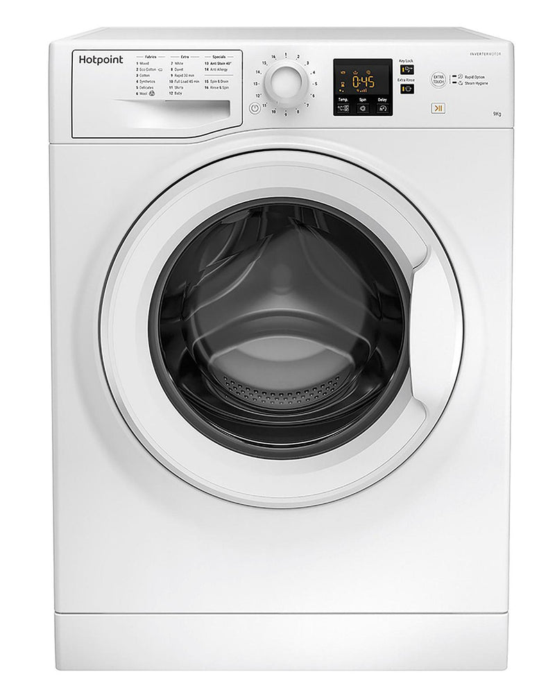  HOTPOINT NSWM943CWUKN 9KG 1400 Spin Washing Machine WHITE + INSTALL