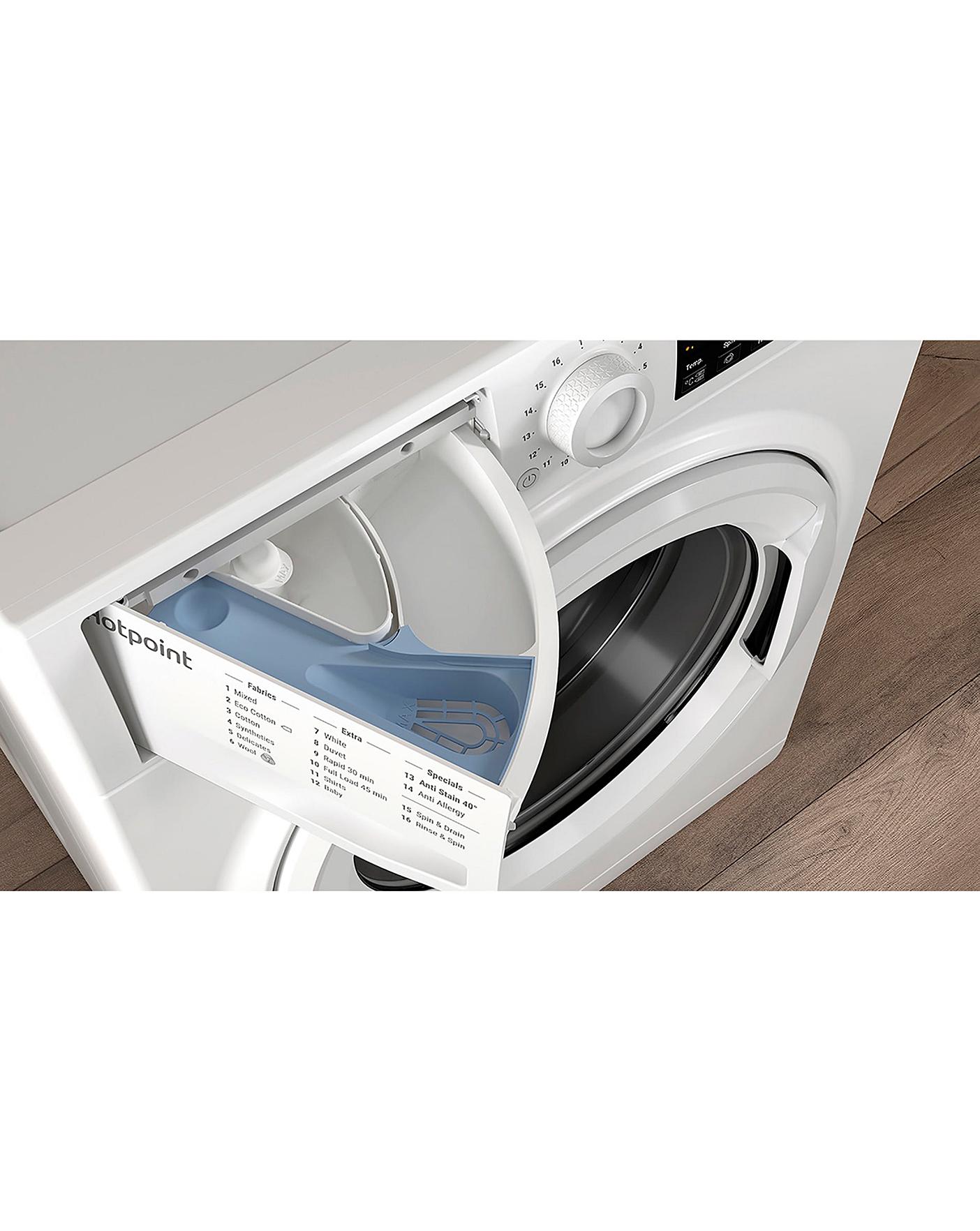  HOTPOINT NSWM943CWUKN 9KG 1400 Spin Washing Machine WHITE + INSTALL