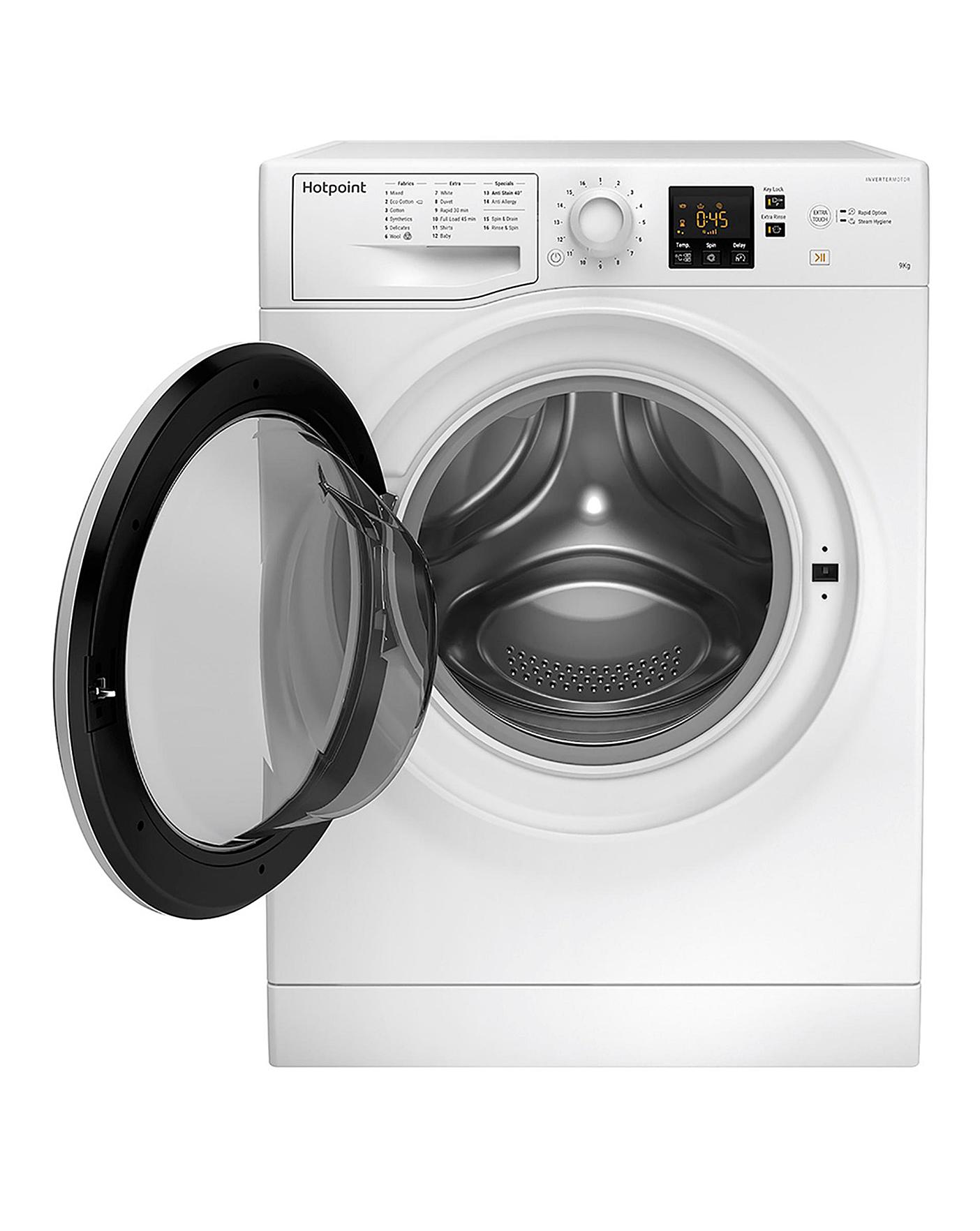  HOTPOINT NSWM943CWUKN 9KG 1400 Spin Washing Machine WHITE + INSTALL