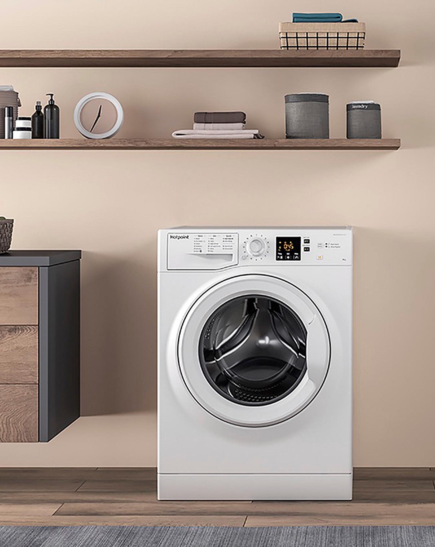  HOTPOINT NSWM943CWUKN 9KG 1400 Spin Washing Machine WHITE + INSTALL