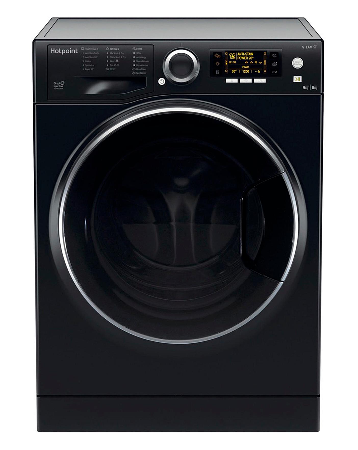  Hotpoint RD966JKDUKN 9+6KG 1600rpm Washer Dryer - Black