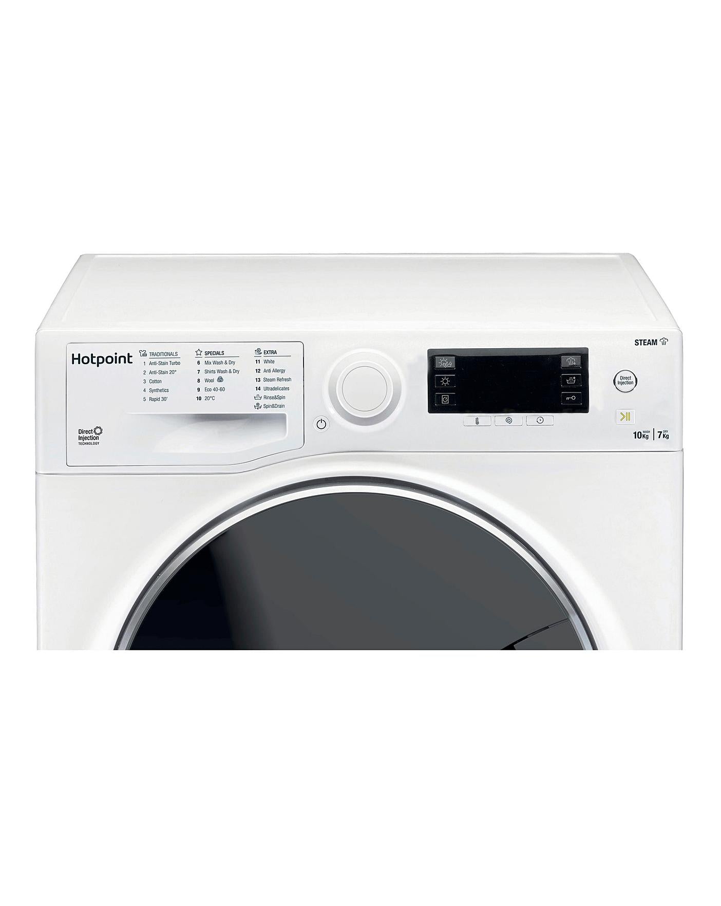  HOTPOINT RD1076JDUKN 10+7 KG 1600 Spin Washer-Dryer WHITE + INSTALLATION