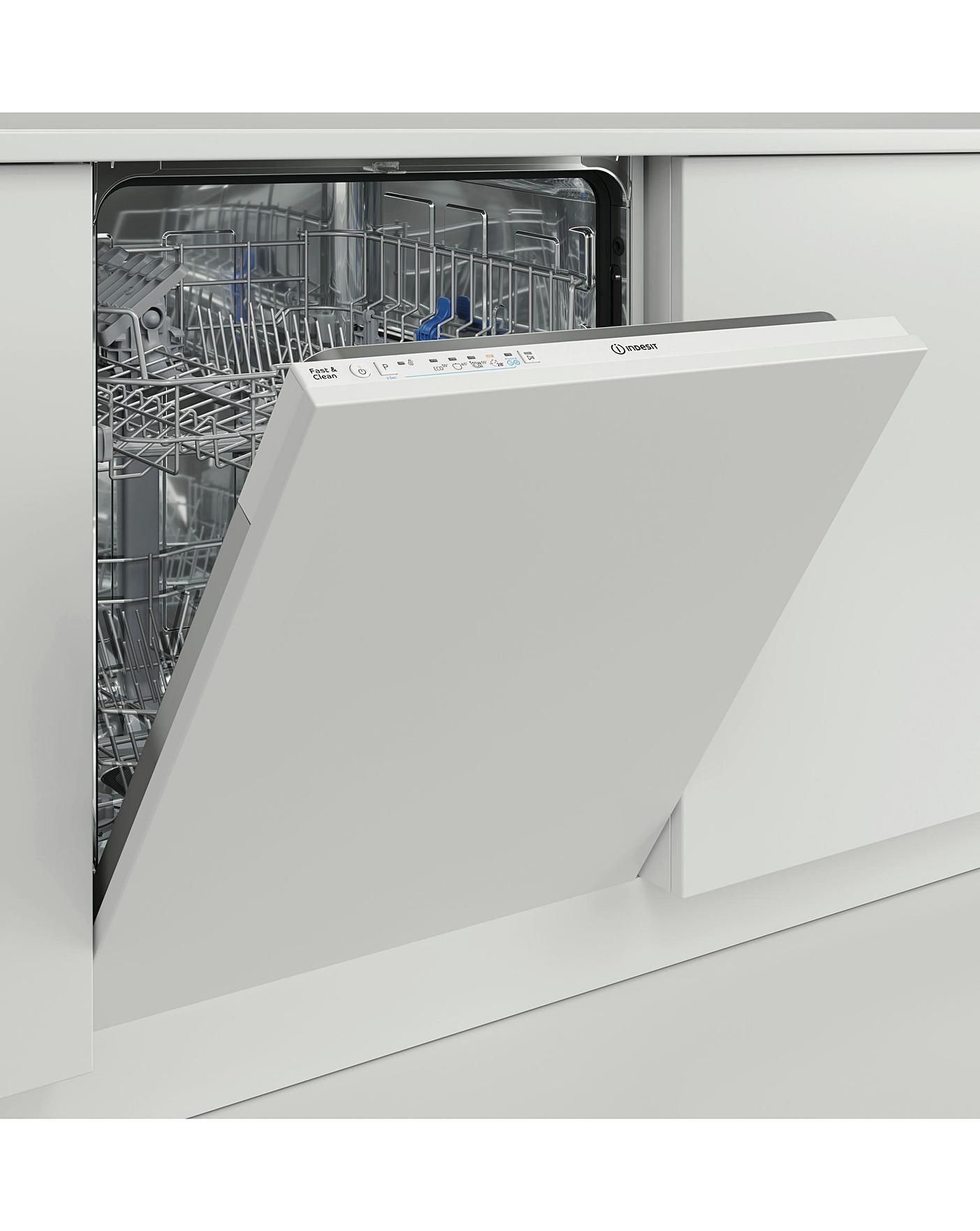  Indesit DIE 2B19 UK Integrated 13-place Full-Size Dishwasher