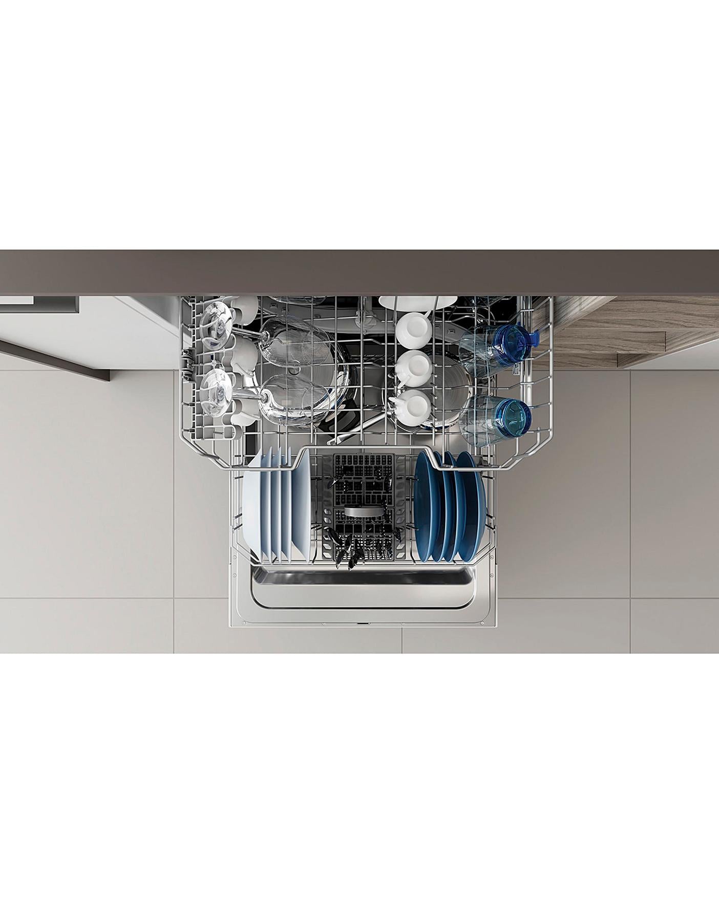  Indesit DIE 2B19 UK Integrated 13-place Full-Size Dishwasher