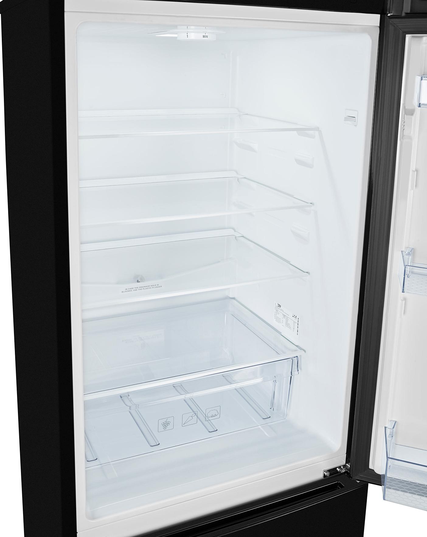  Beko CFG3582B Frost Free Fridge Freezer - Black