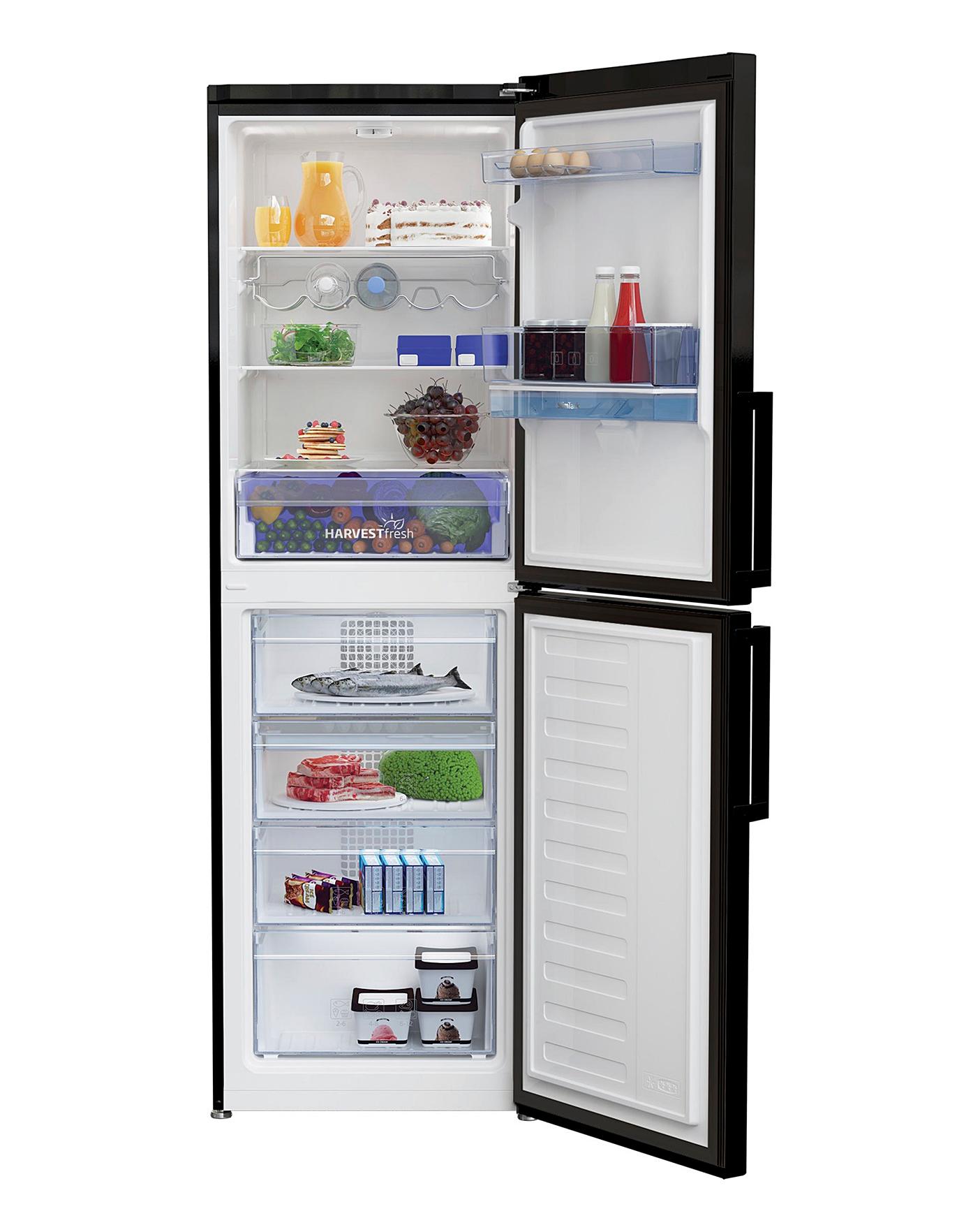  Beko CFP3691DVB Frost Free Fridge Freezer - Black