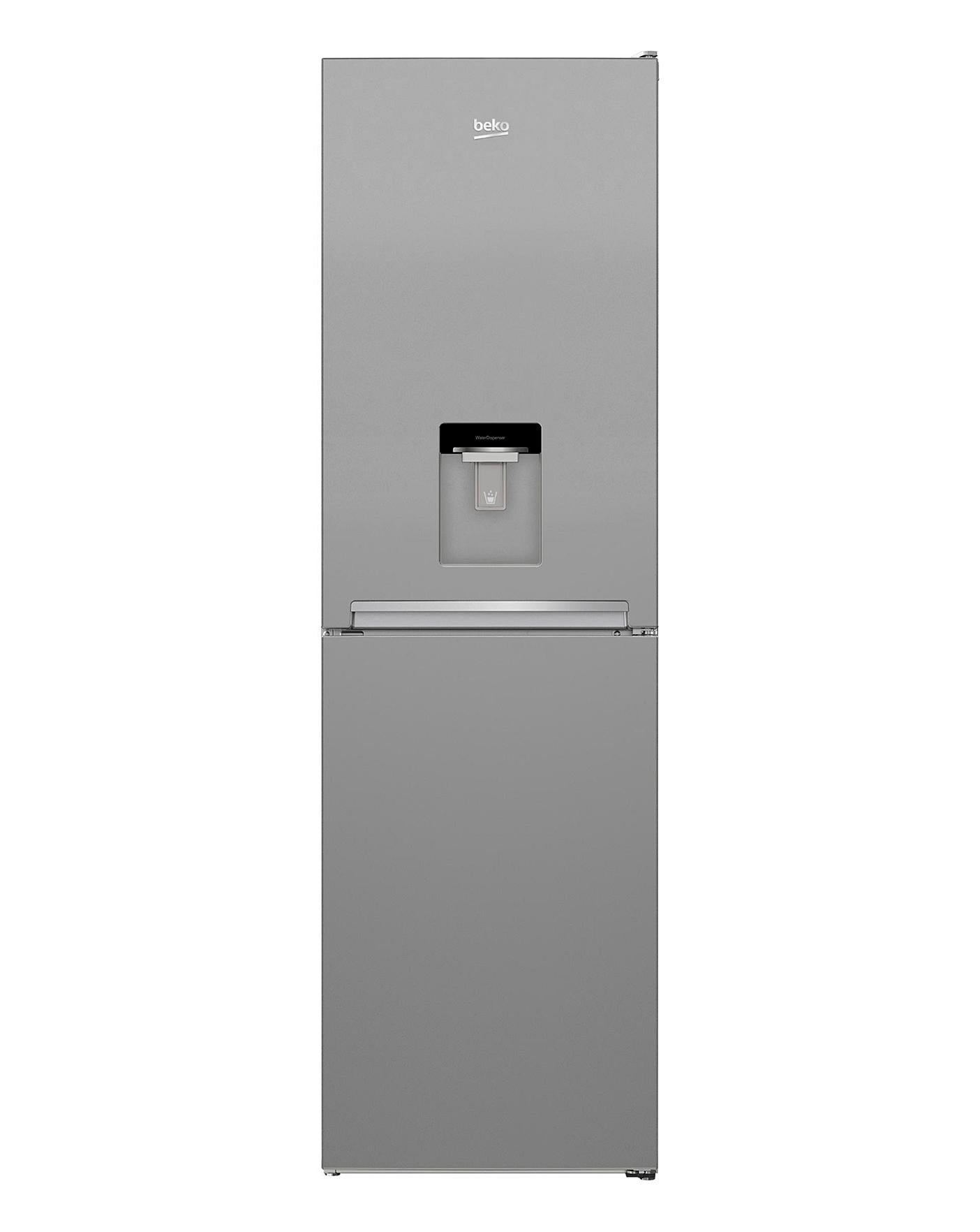  Beko CFG3582DS Frost Free Fridge Freezer - Silver