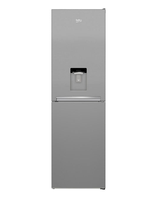  Beko CFG3582DS Frost Free Fridge Freezer - Silver
