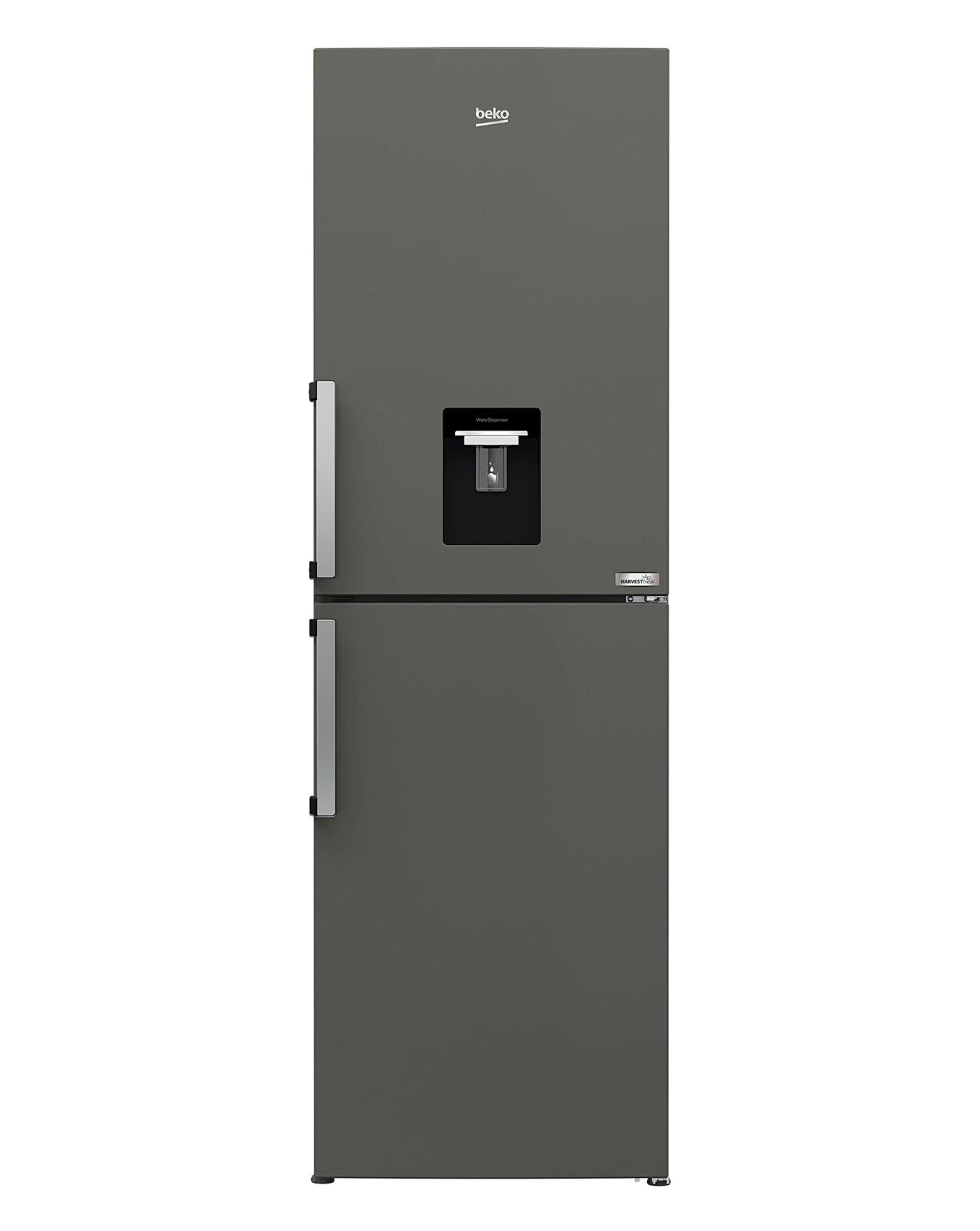  Beko CFP3691DVG Frost Free Fridge Freezer - Graphite