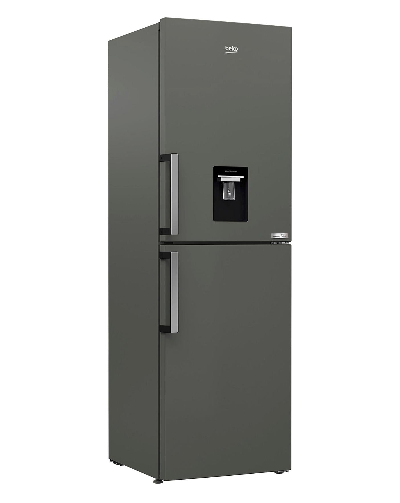  Beko CFP3691DVG Frost Free Fridge Freezer - Graphite