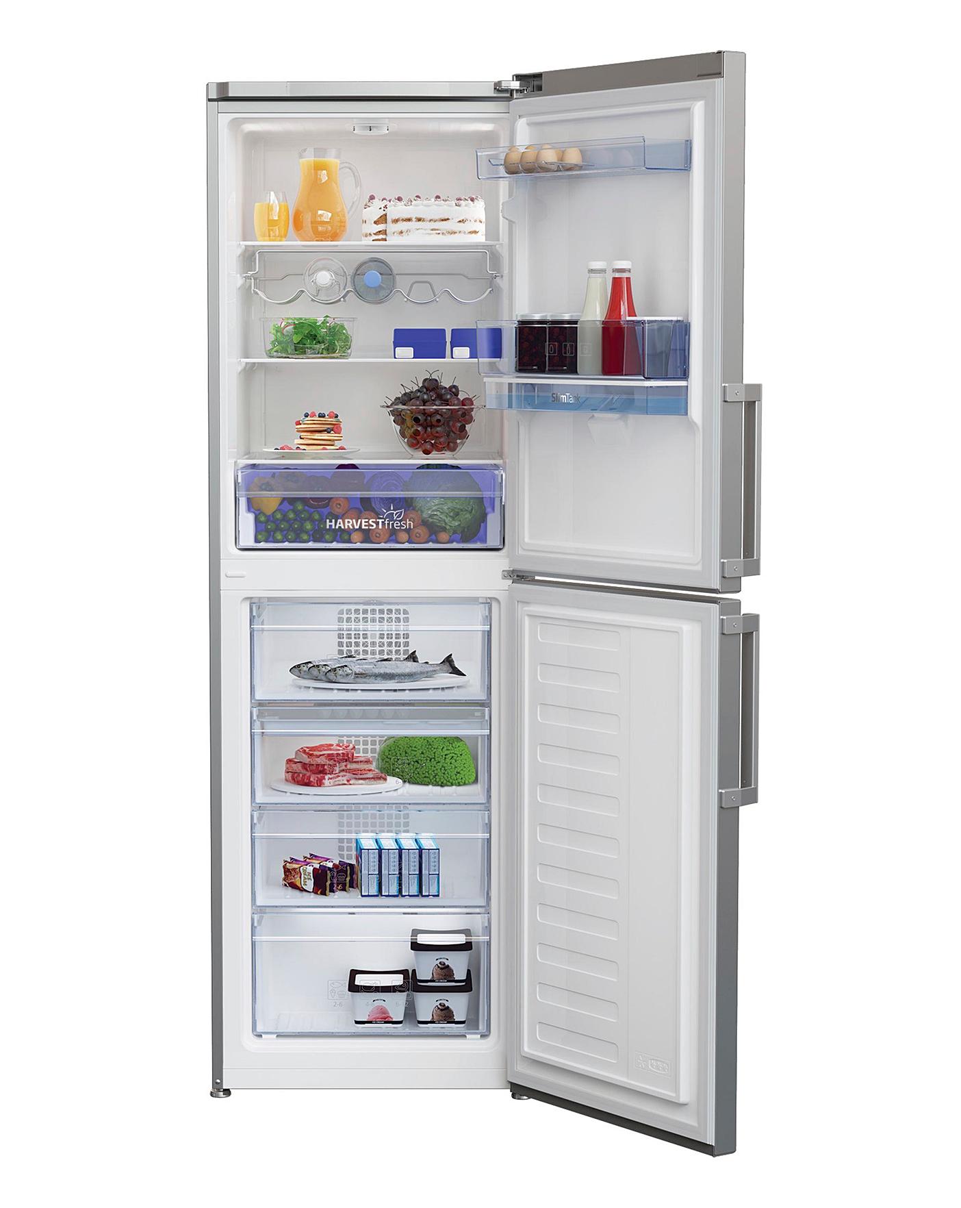  Beko CFP3691DVS Frost Free Fridge Freezer - Silver