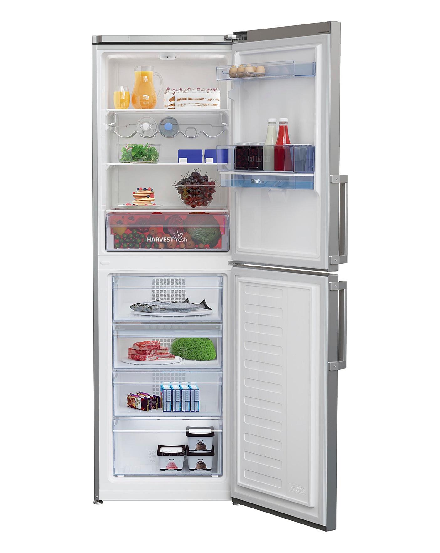 Beko CFP3691DVS Frost Free Fridge Freezer - Silver