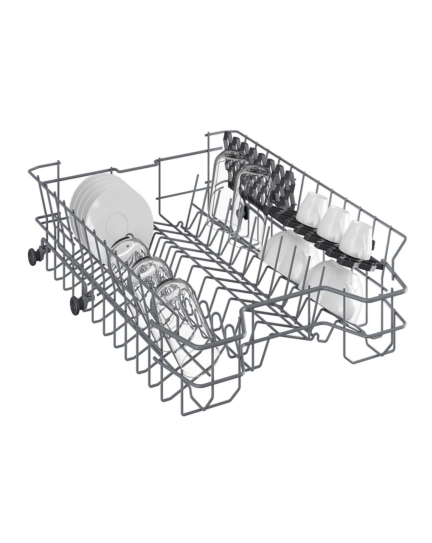  Beko DVS04020B Freestanding 10-place Slimline Dishwasher - Black
