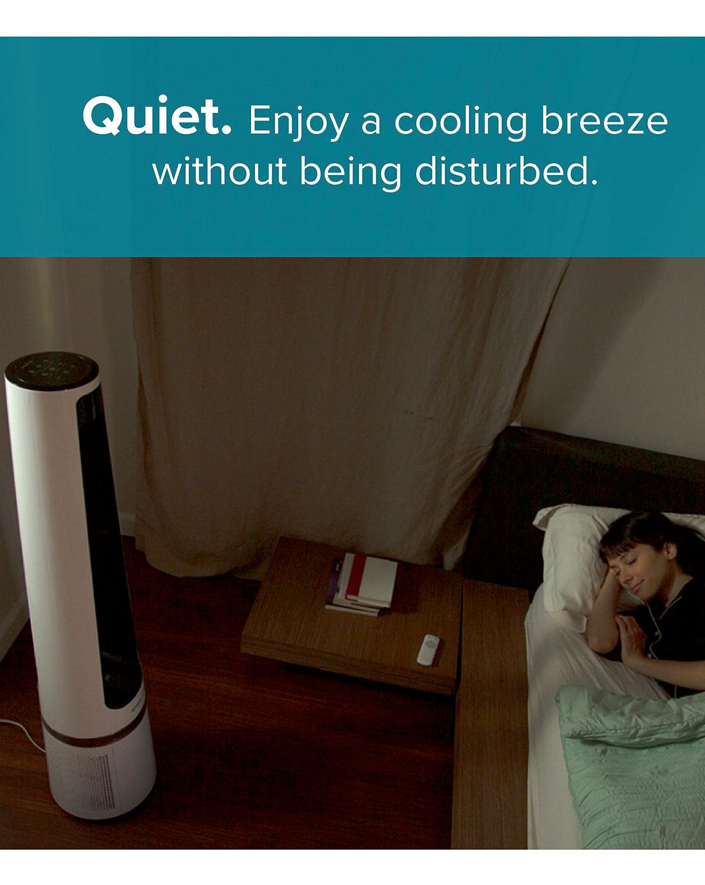  SmartAir Bladeless 2 In 1 Oscillating Cooling Fan And Purifier