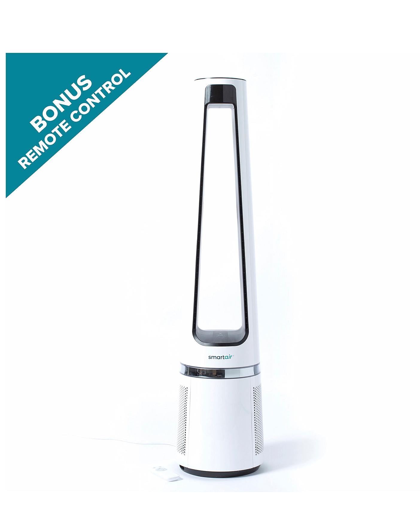  SmartAir Bladeless 2 In 1 Oscillating Cooling Fan And Purifier