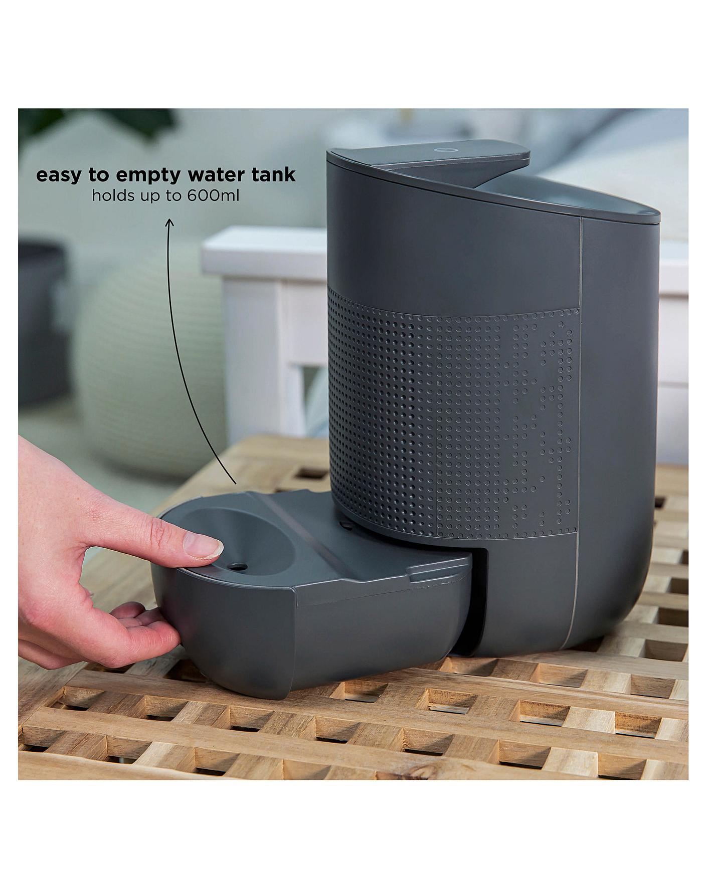  Russell Hobbs 600ml Grey Dehumidifier With Auto Defrost
