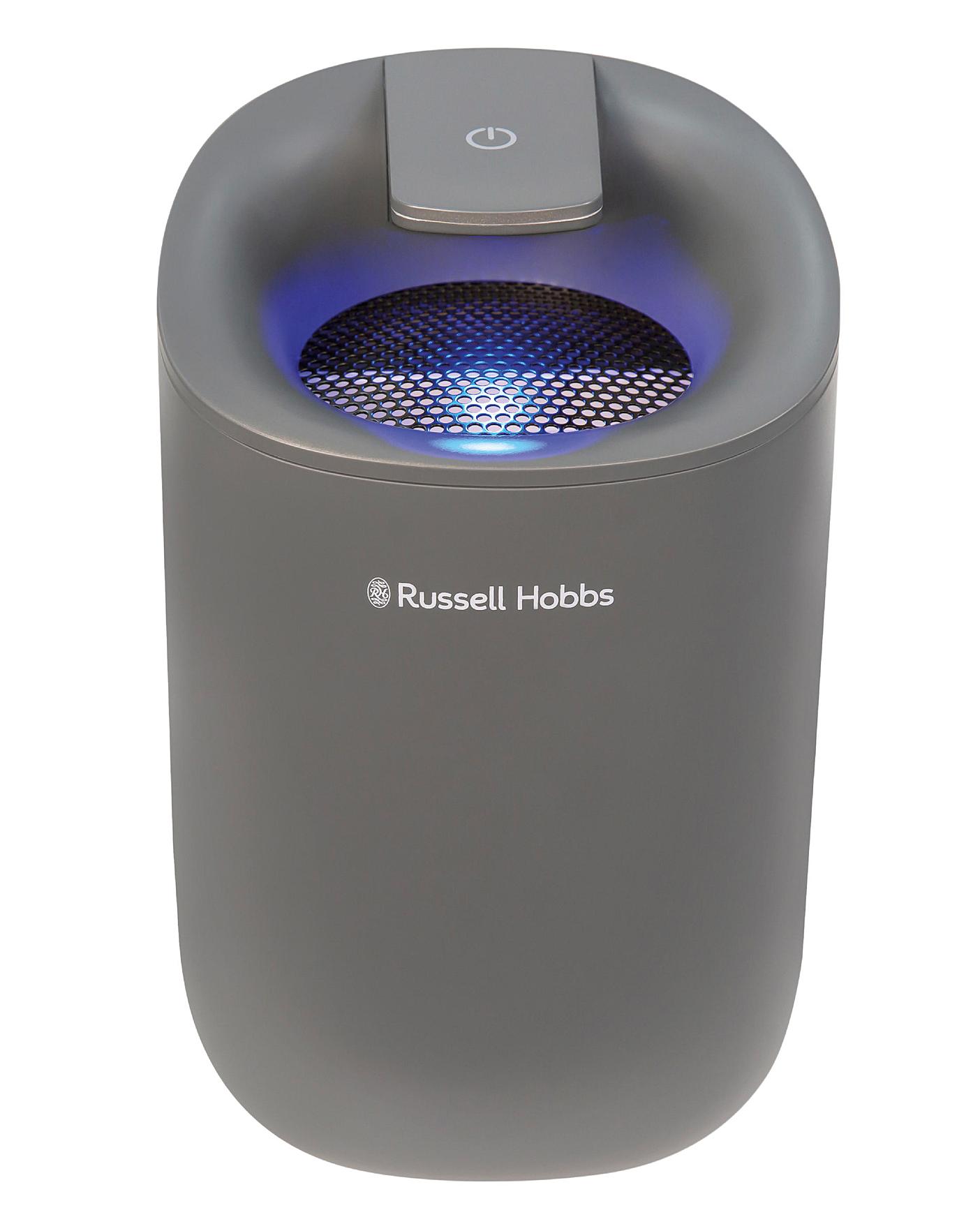  Russell Hobbs 600ml Grey Dehumidifier With Auto Defrost