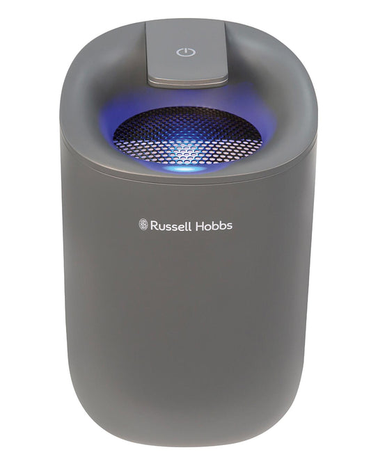  Russell Hobbs 600ml Grey Dehumidifier With Auto Defrost