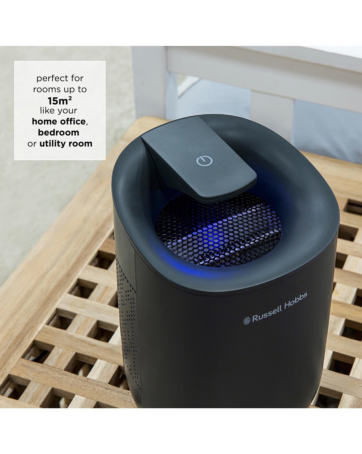  Russell Hobbs 600ml Grey Dehumidifier With Auto Defrost