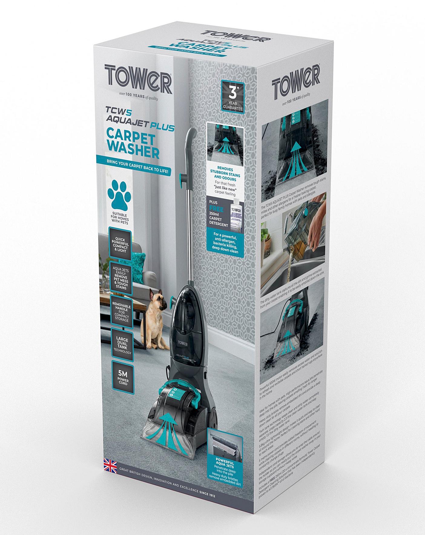  Tower Lightweight Blue And Grey Carpet Washer