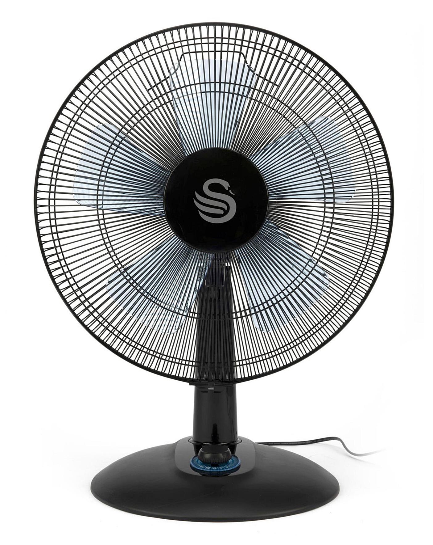  Swan SFA23022N 12 Inch Activair Silent Desk Fan
