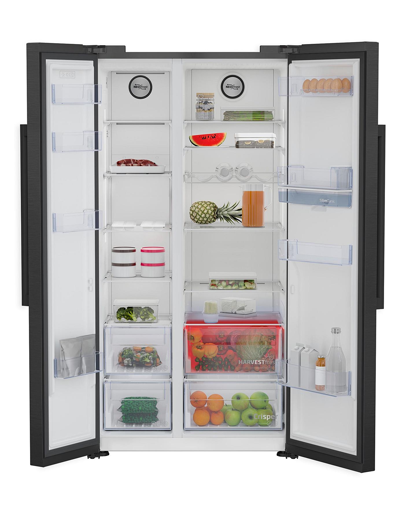  Beko Frost Free Fridge Freezer BLACK ASD2341VB