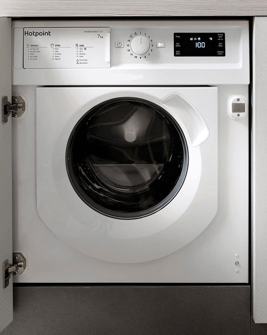  Hotpoint BIWMHG71483UKN Integrated 7kg 1400rpm Washing Machine + INSTALLATION