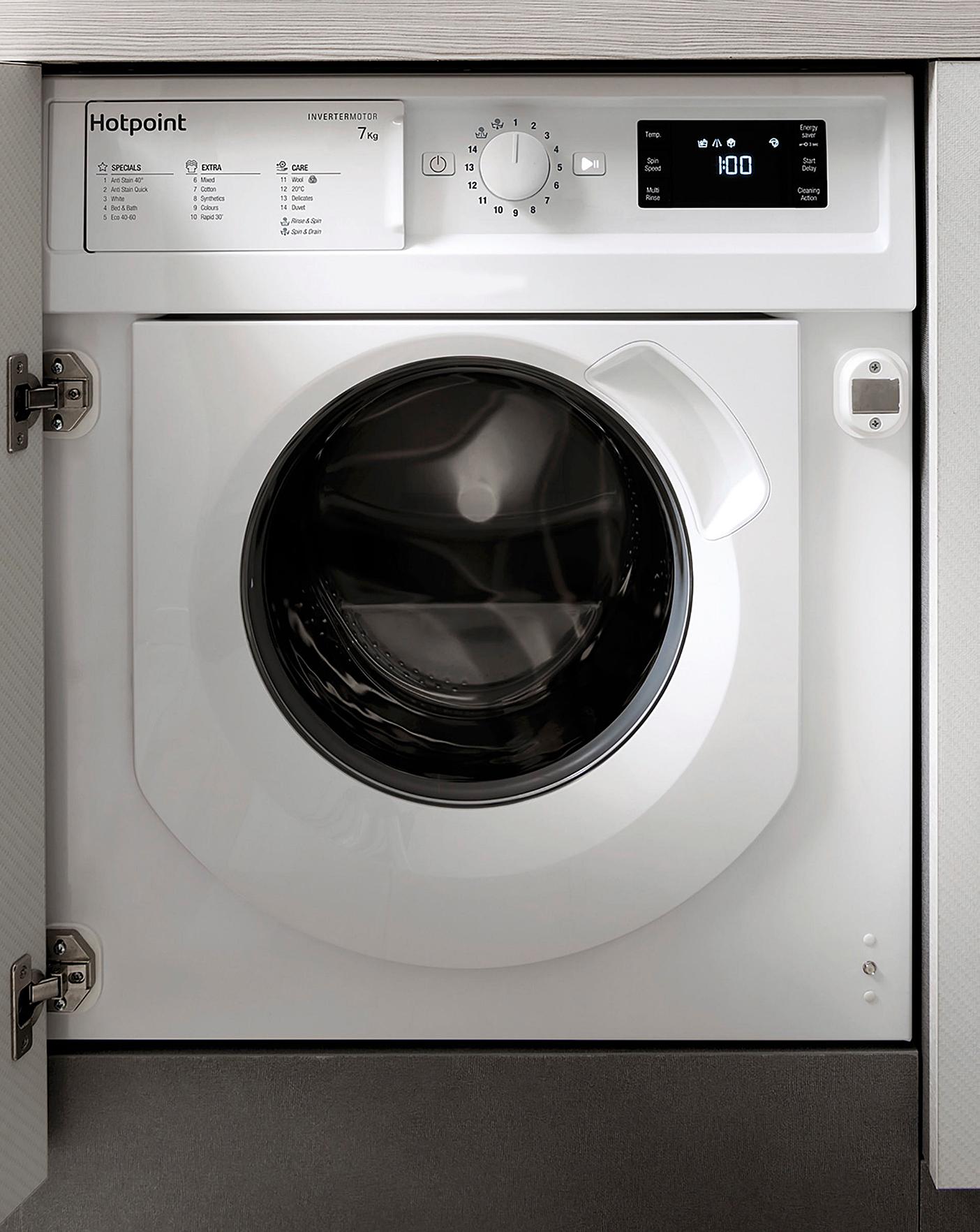  Hotpoint BIWMHG71483UKN Integrated 7kg 1400rpm Washing Machine - White
