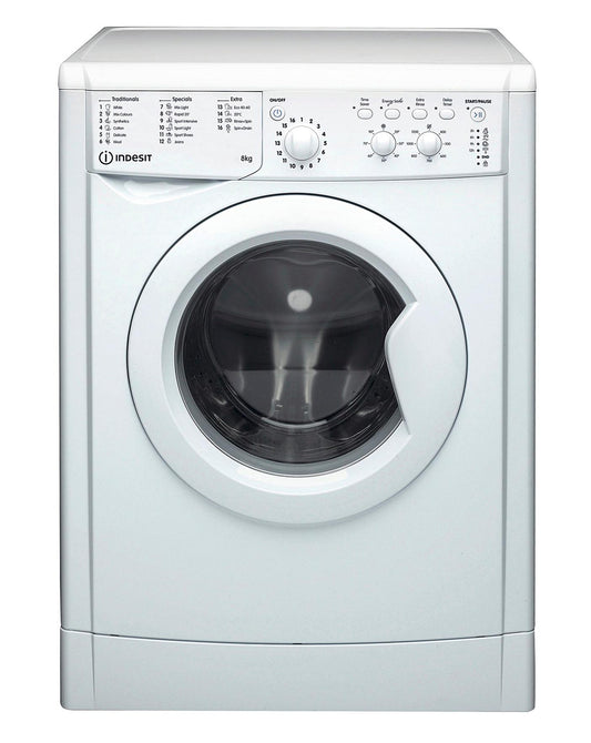  INDESIT IWC81251WUKN 8kg Ecotime Washing Machine WHITE + INSTALLATION