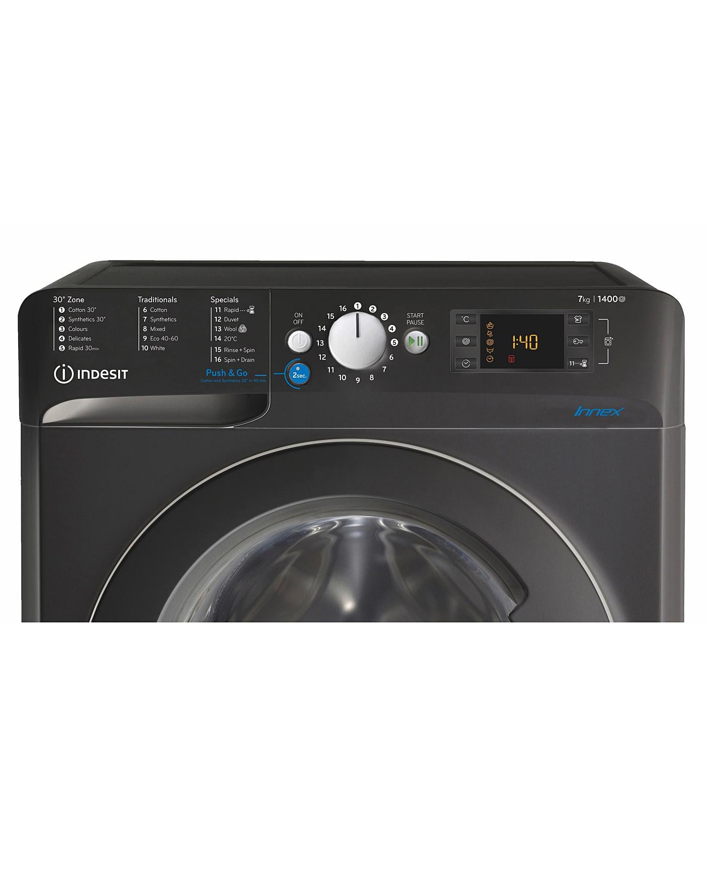  INDESIT BWE71452KUKN 7kg 1400rpm Washing Machine