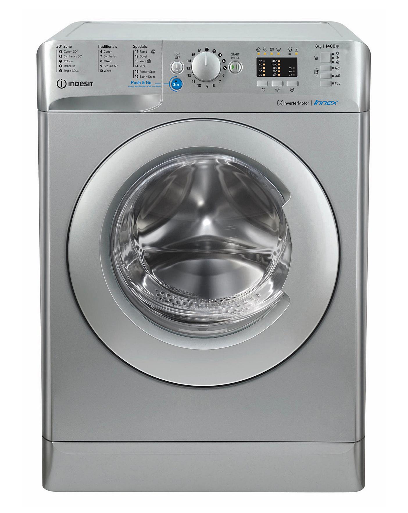  INDESIT BWA81483XSUKN 8kg 1400rpm Washing Machine + INSTALLATION